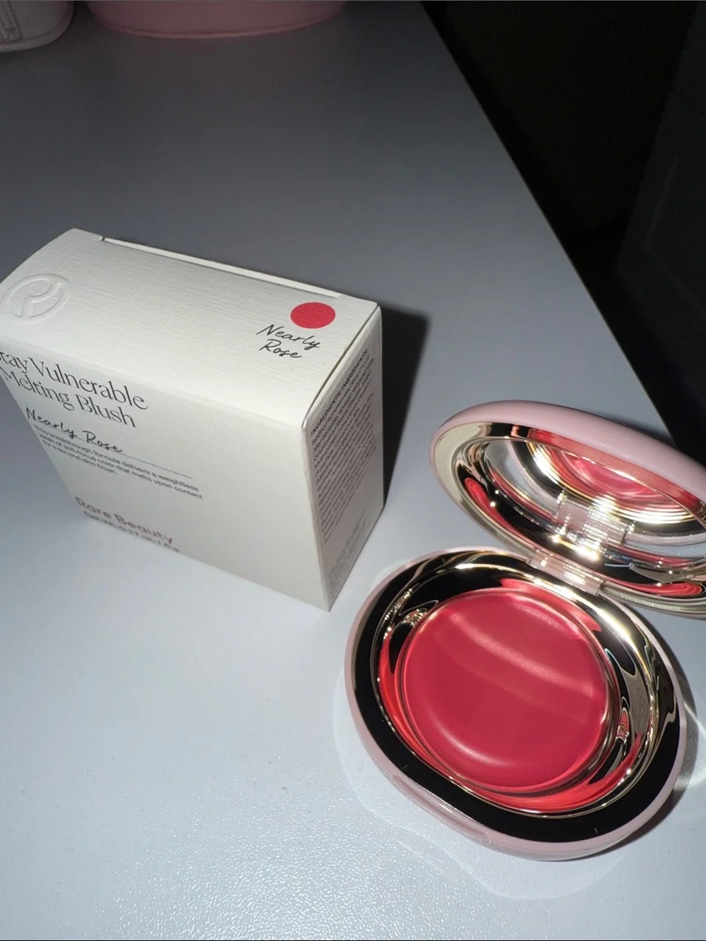 Rare Beauty Stay Vulnerable Melting Blush — Nearly Rose Pink